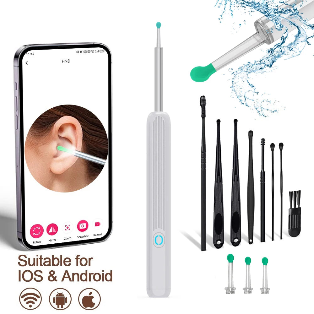 Smart Visual Endoscope Wax Removal Care Set