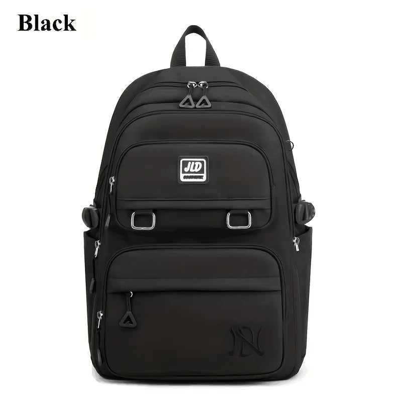 Large Capacity Students Backpack Waterproof Nylon