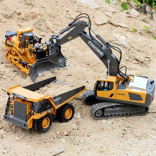 Remote Control Excavator Dump Truck Bulldozer