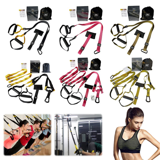 Multi-Function Bodyweight Resistance Bands for Full Body Workout