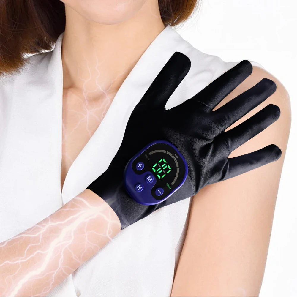 Stimulate Gloves EMS Massage Pain Relief Skin Health
