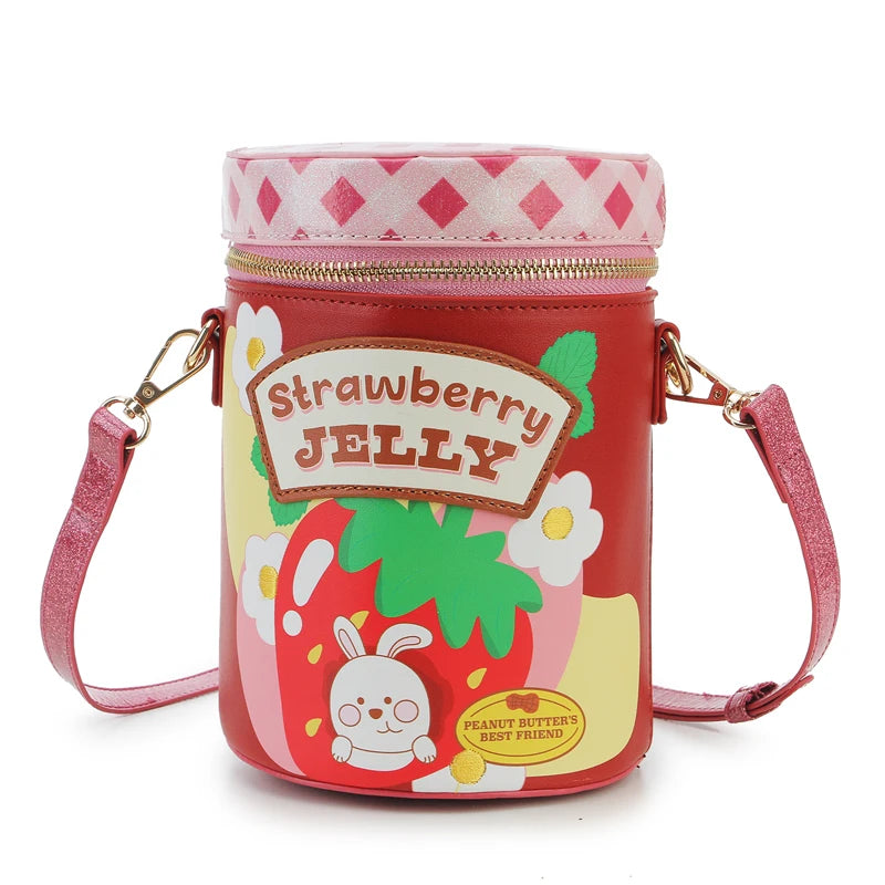 Novel Jam Bottle Designs Purses and Handbags