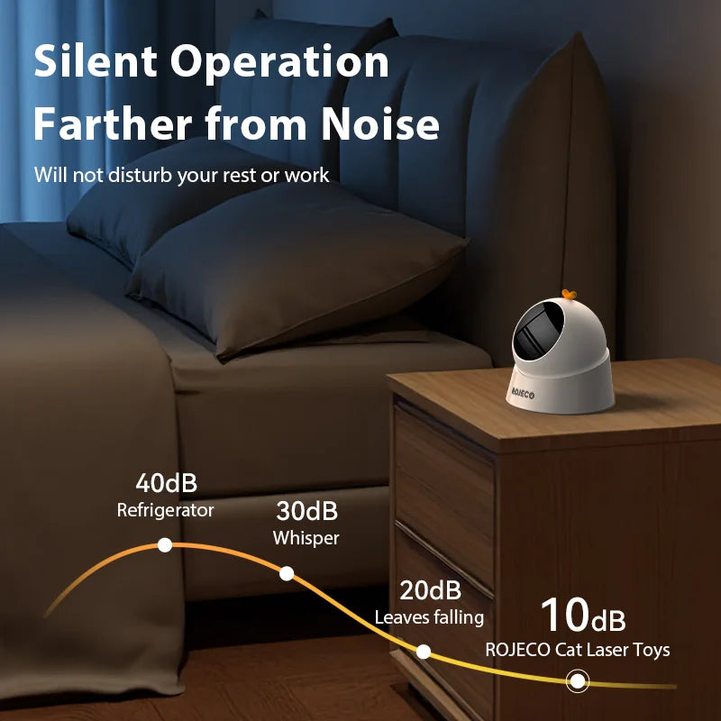 Automatic Cat Laser Toy Interactive 360°