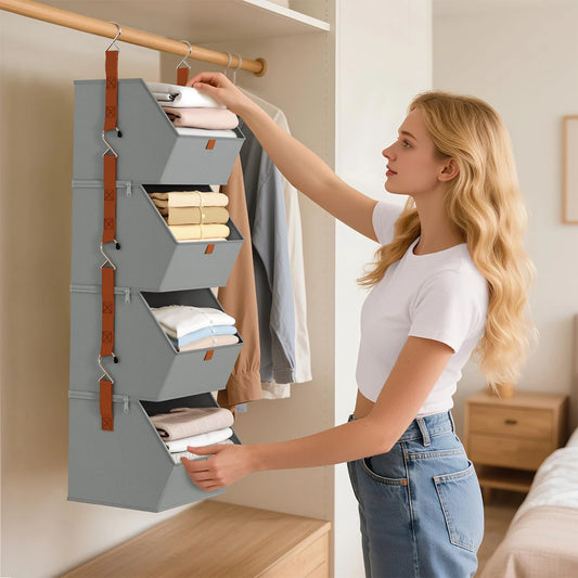 Hanging Closet Organizer 4 Tier