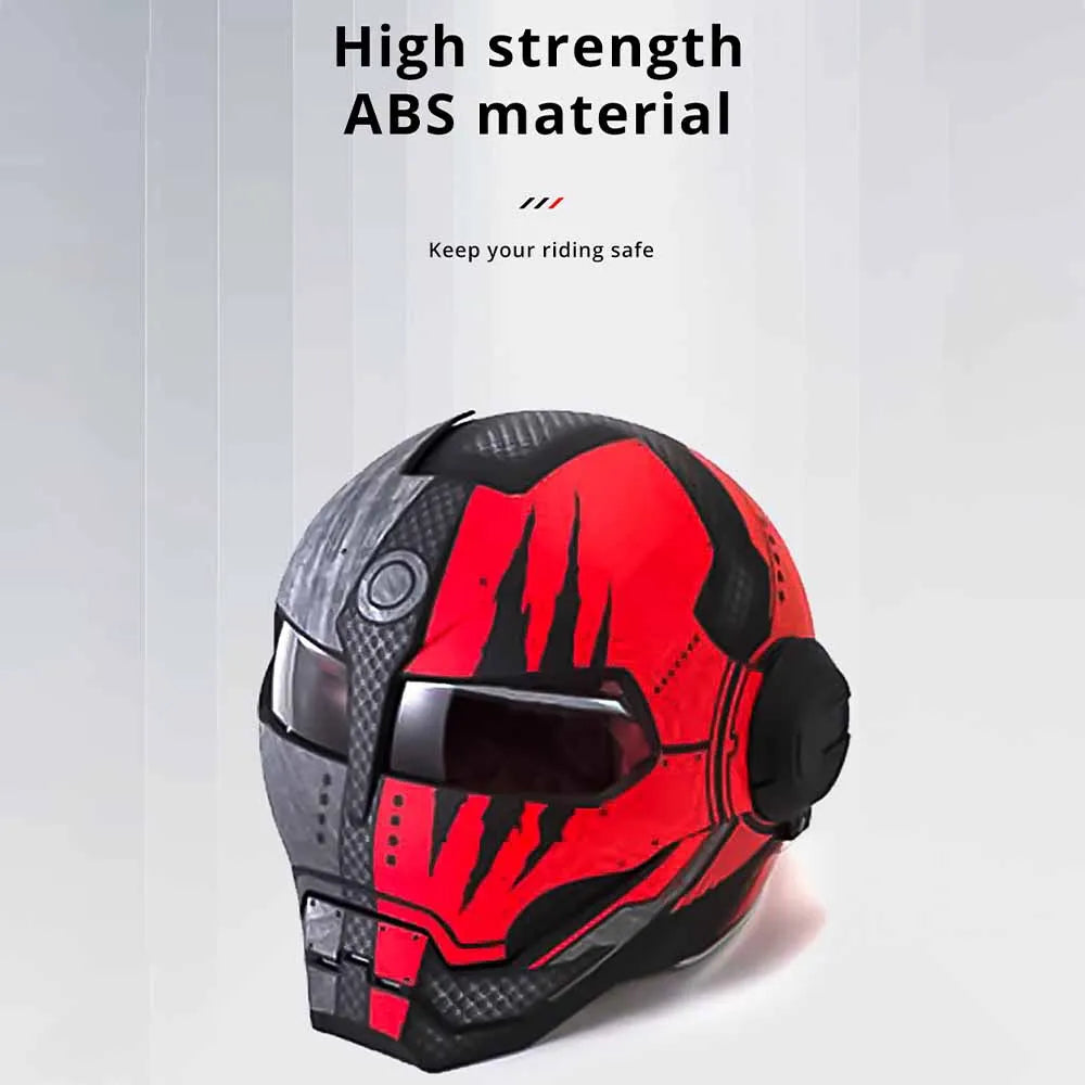M-XL Biker Helmet Matte Scratch Full Face Wear-Resistant Breathable