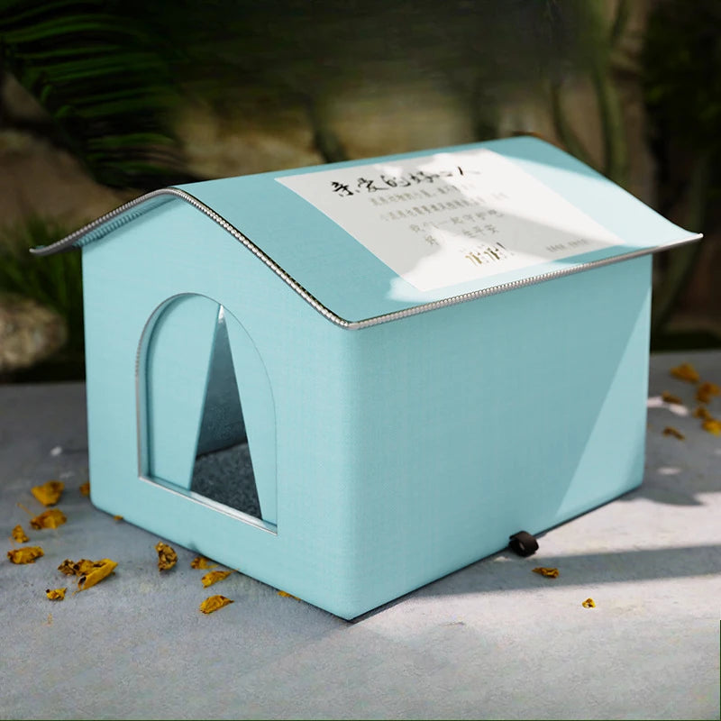 Stray Cat Dog House Waterproof Foldable Washable