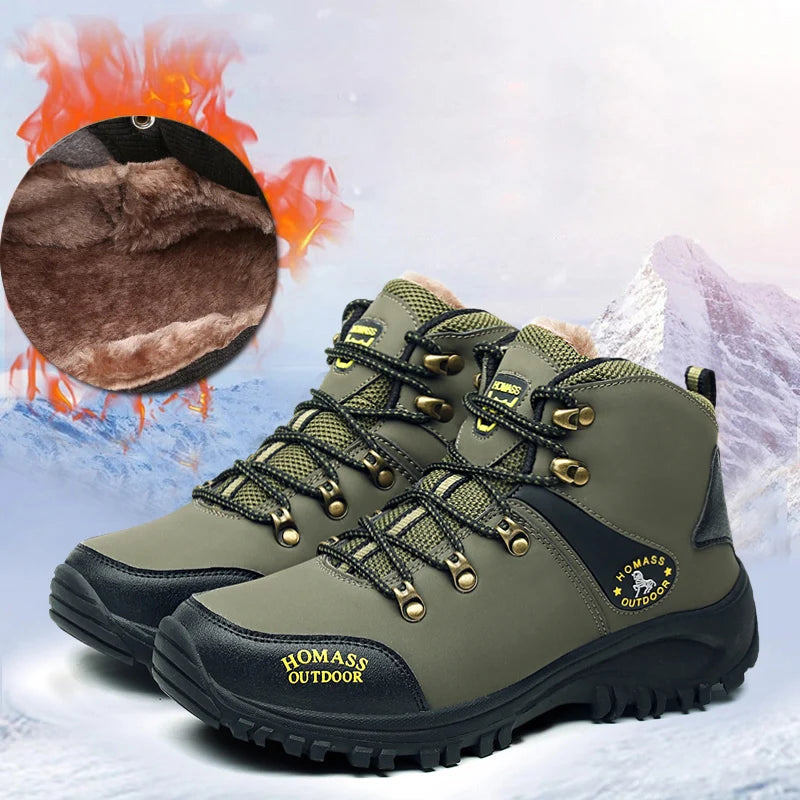 Minimalist And Warm Men's Non-slip And Wear Resistant Shoes