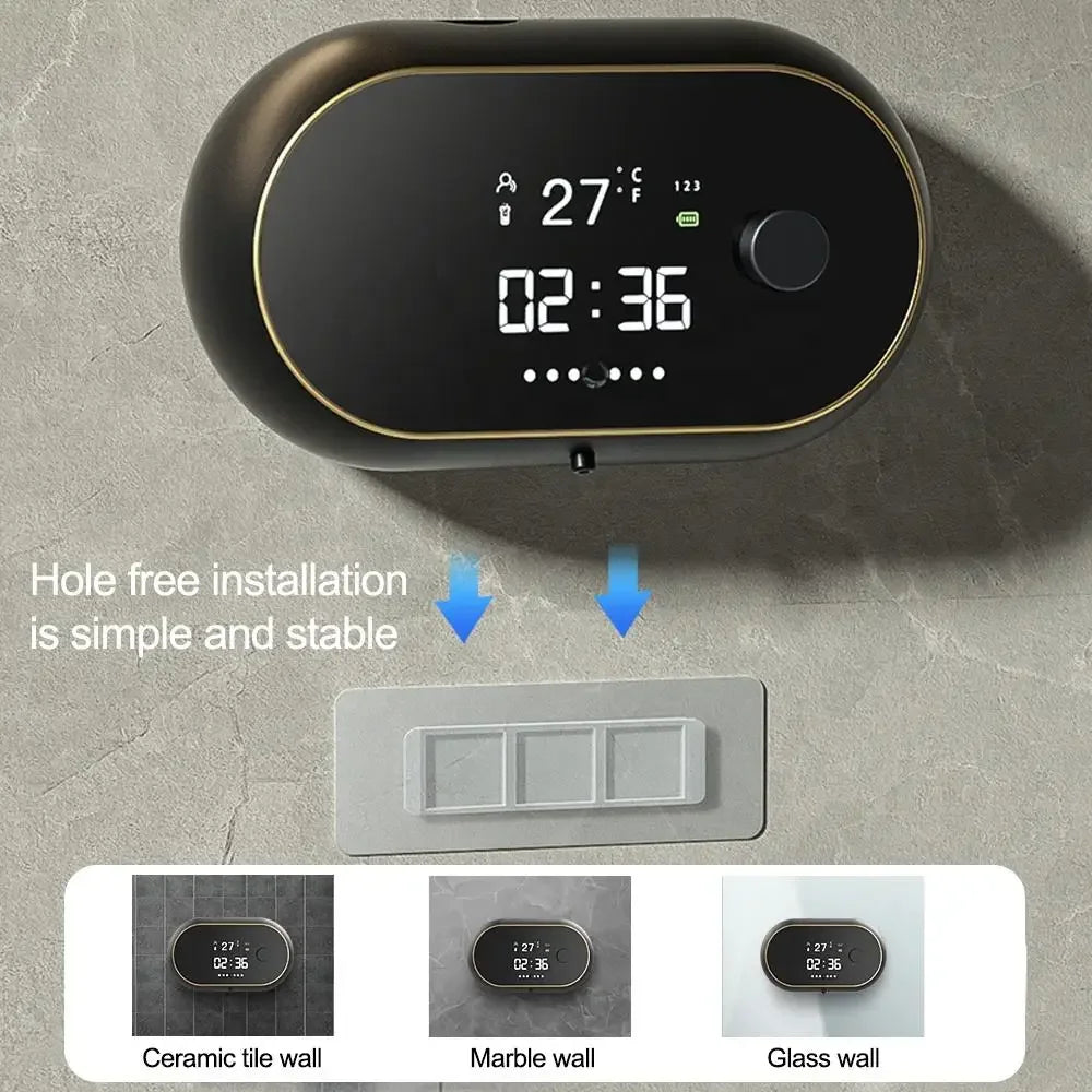 Intelligent Wall Mounted Infrared Bubble Soap Dispenser