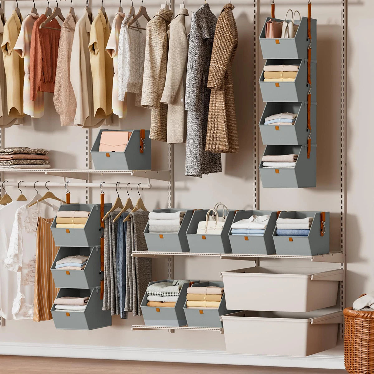 Hanging Closet Organizer 4 Tier
