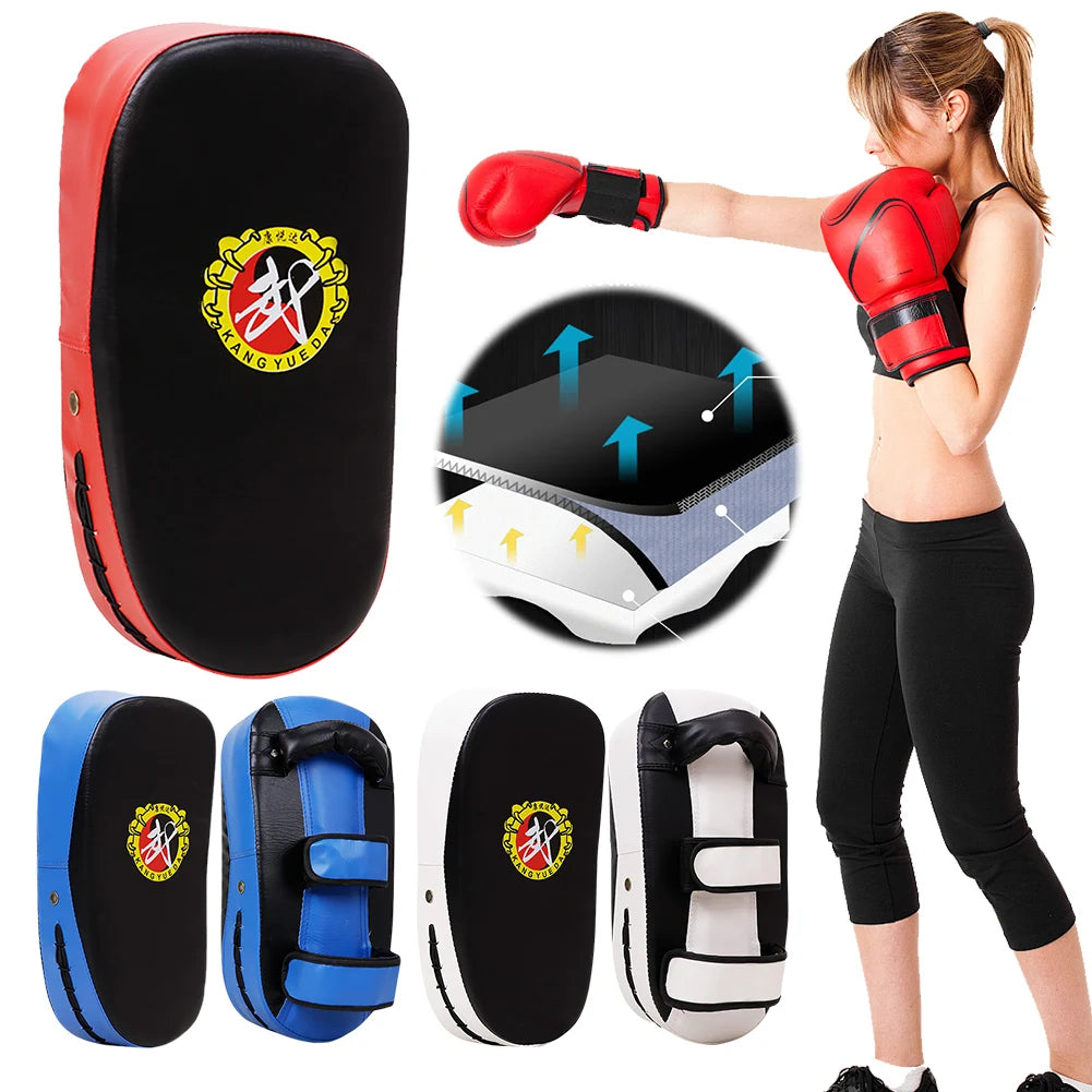 Boxer Pads Kick Bag Combat Fitness Equipment