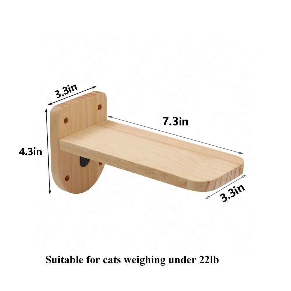 Cat Wall Climbing Shelves Moon Shaped