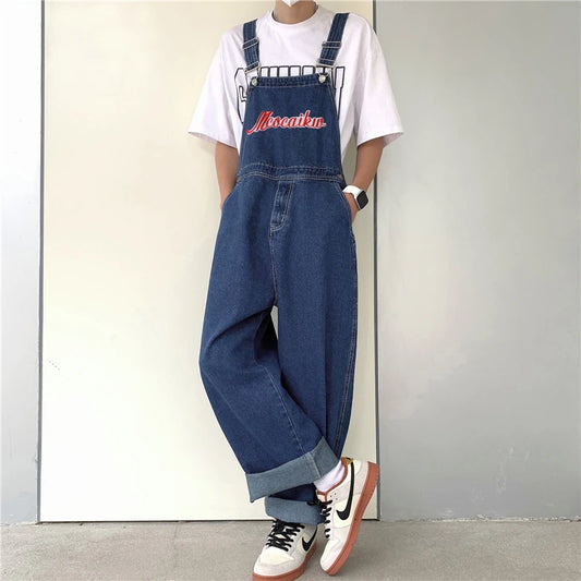 American Retro Denim Overalls