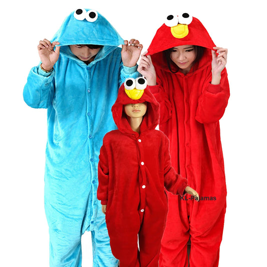 Adult Cartoon Onesie One Piece Pajamas Jumpsuits