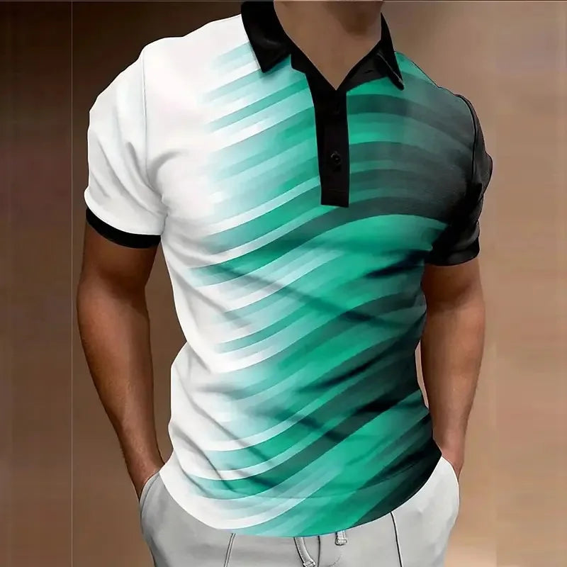 Gradient Men's Fashion Polo
