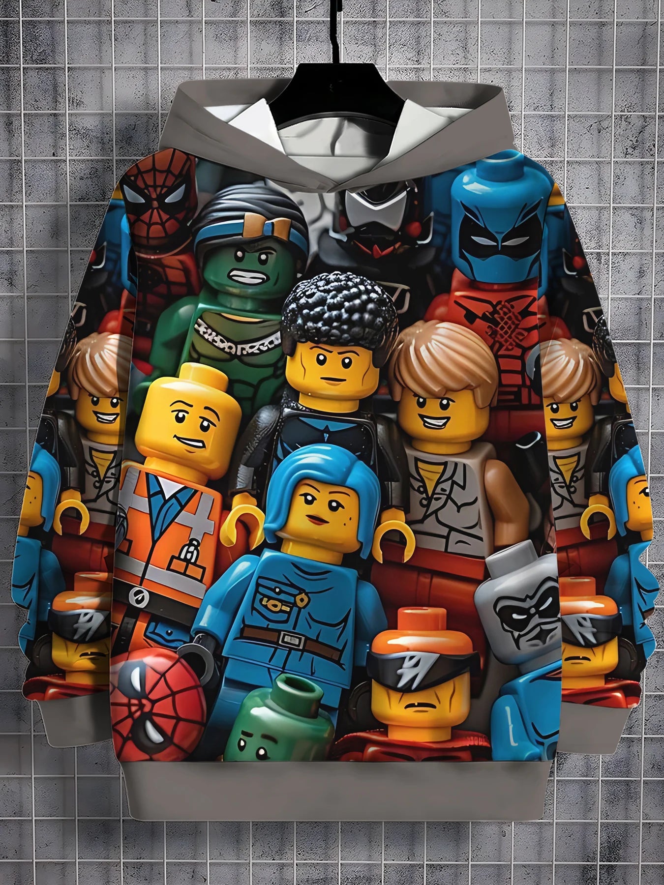 L-LEGOS 3D Print All Seasons Pullover Tops