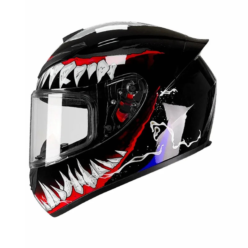 Motorcycle Helmet Safe All Seasons Full Helmet