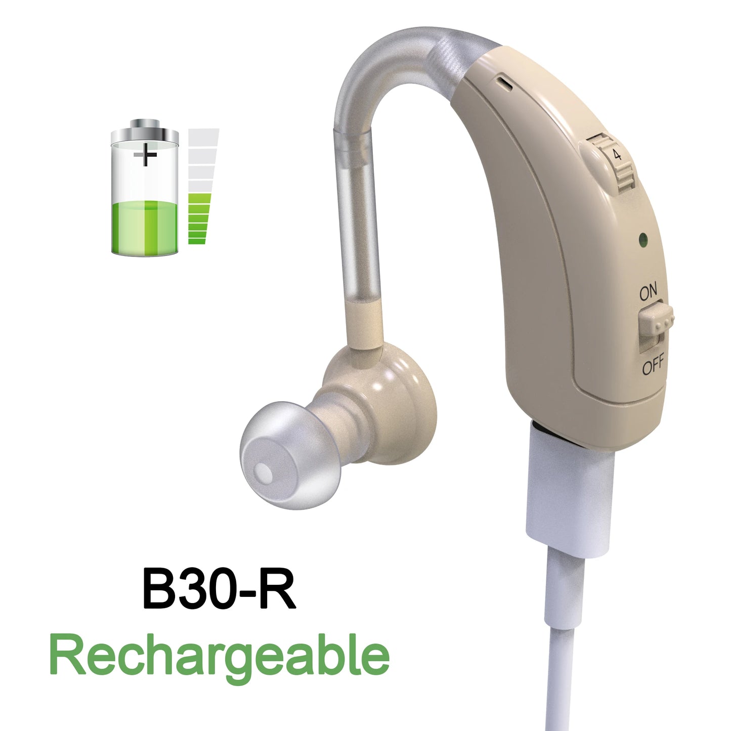 Digital Hearing Aid Adjustable Tone Sound Amplifier