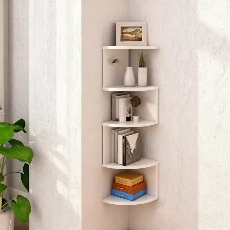 Multi-layer Modern Corner Shelf