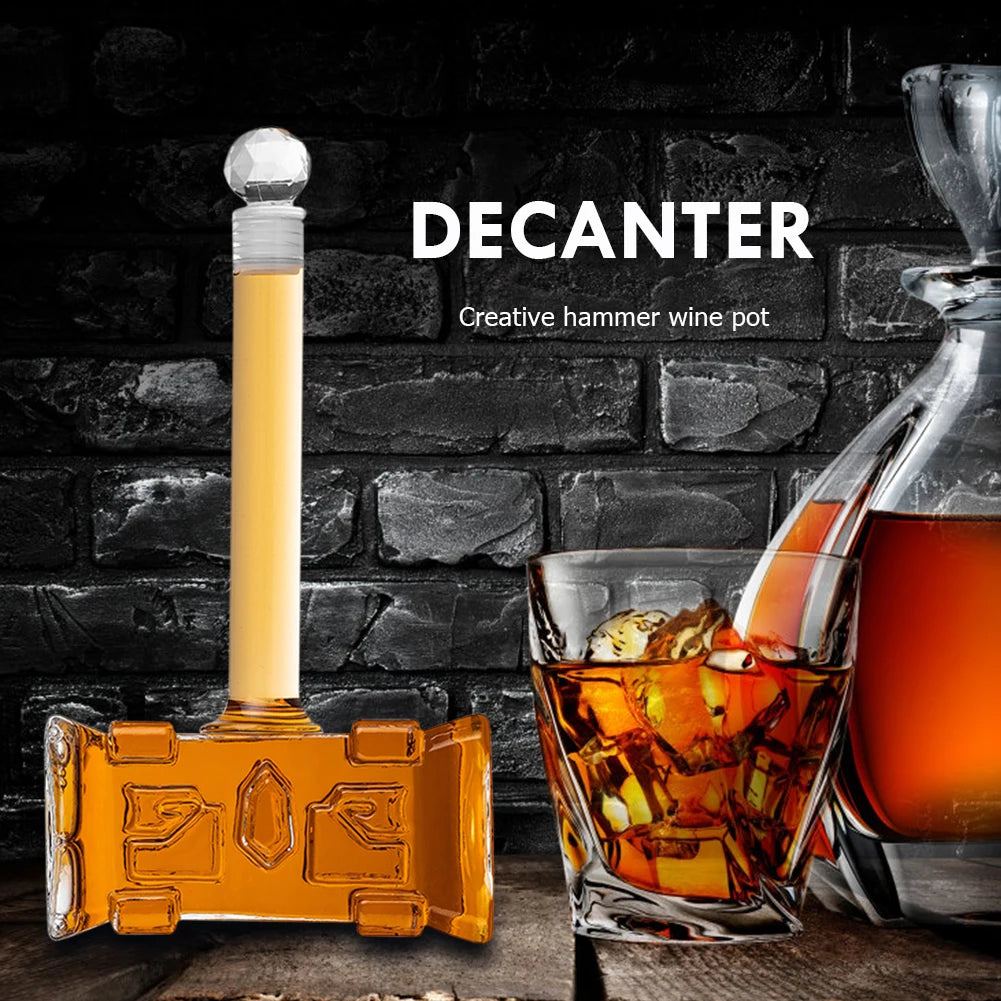 400ml Creative Wine Decanter Hammer-Shaped Bar Accessories