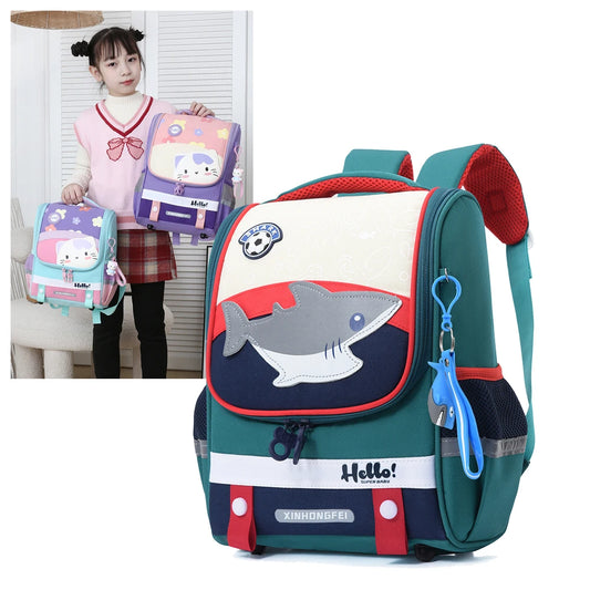 Shark & Kitten Backpack for Kids