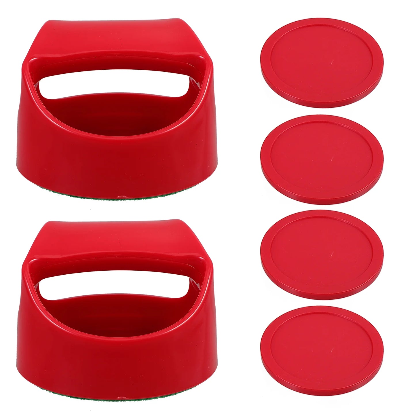 Air Hockey Accessories Pucks Plastic Tabletop Pushers