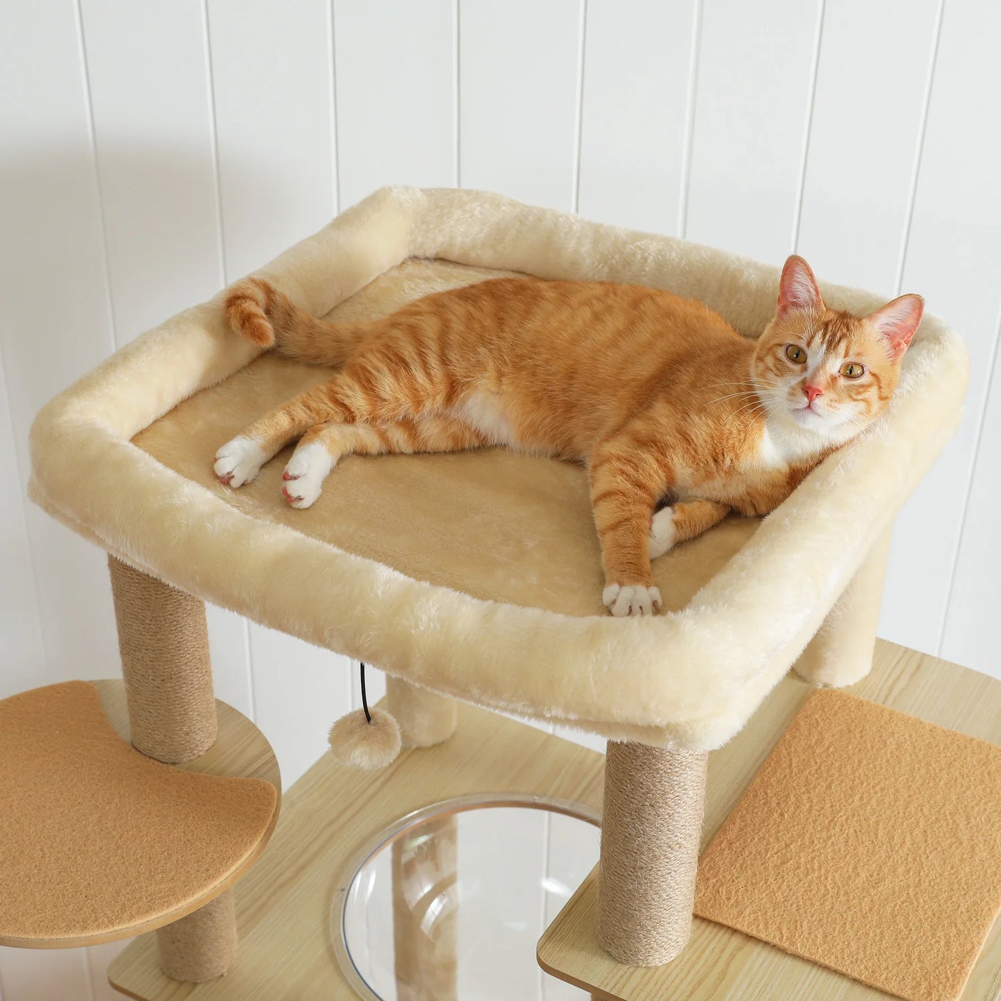 Multi-Level Cat Tree with Sisal Scratching Posts