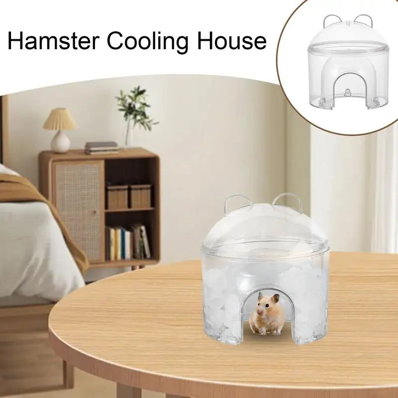 Cooling House Small Animal Rest Ice Nest Hollowed-out Design