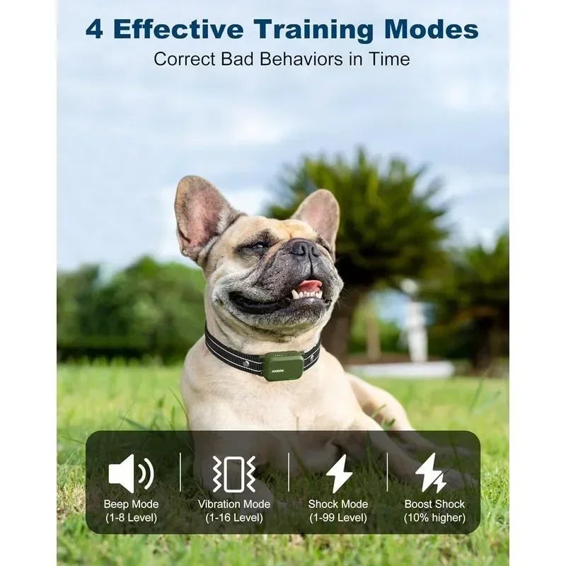 3300FT Dog Training Behavior Aid with Remote Waterproof with 4 Training Modes