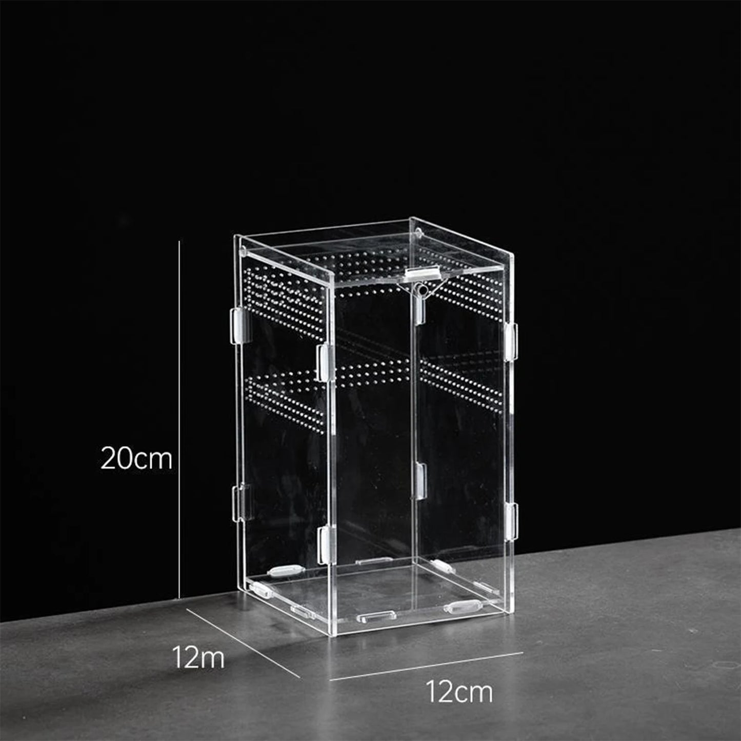 Acrylic Transparent Reptile Terrarium