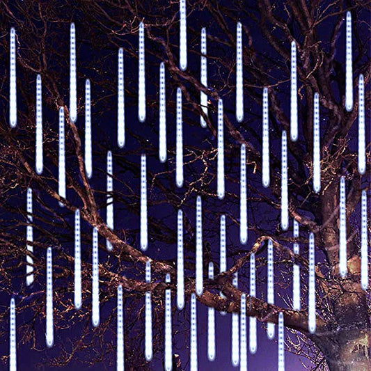 Solar Meteor Shower LED String Lights Holiday Lighting