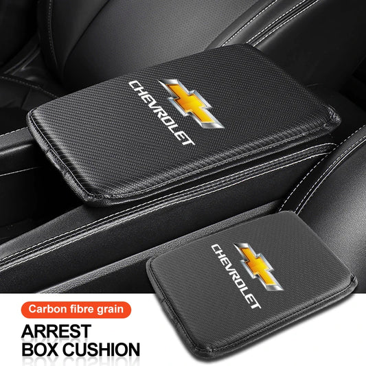 Armrest Leather Center Console Cover For Chevrolet