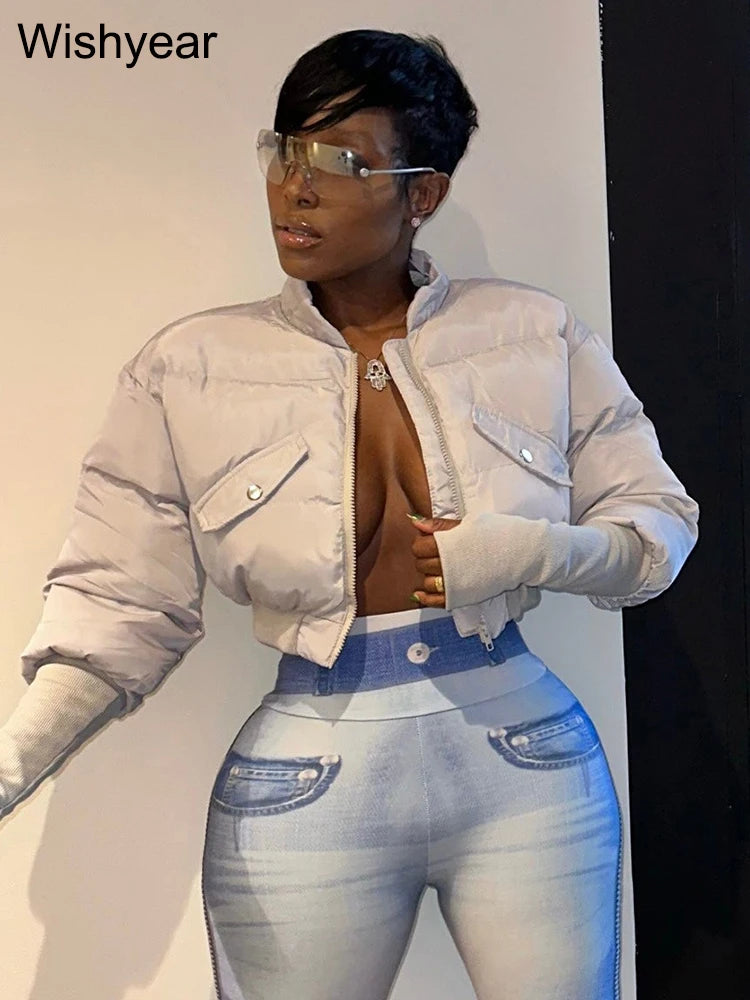 Long Sleeve Short Jacket Sexy Outwear