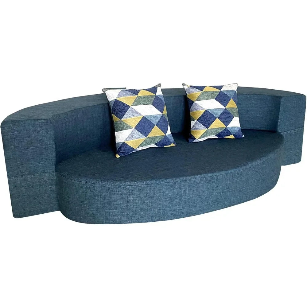 Memory Foam Fold Out Futon Sleeper Couch
