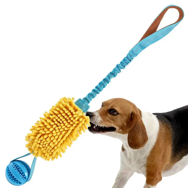 Fun Squeaky Dog Chew Toy Puppy Rope