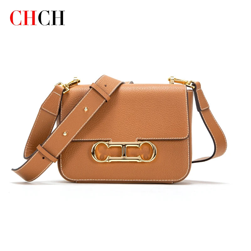 CHCH Classic solid color style crossbody bag