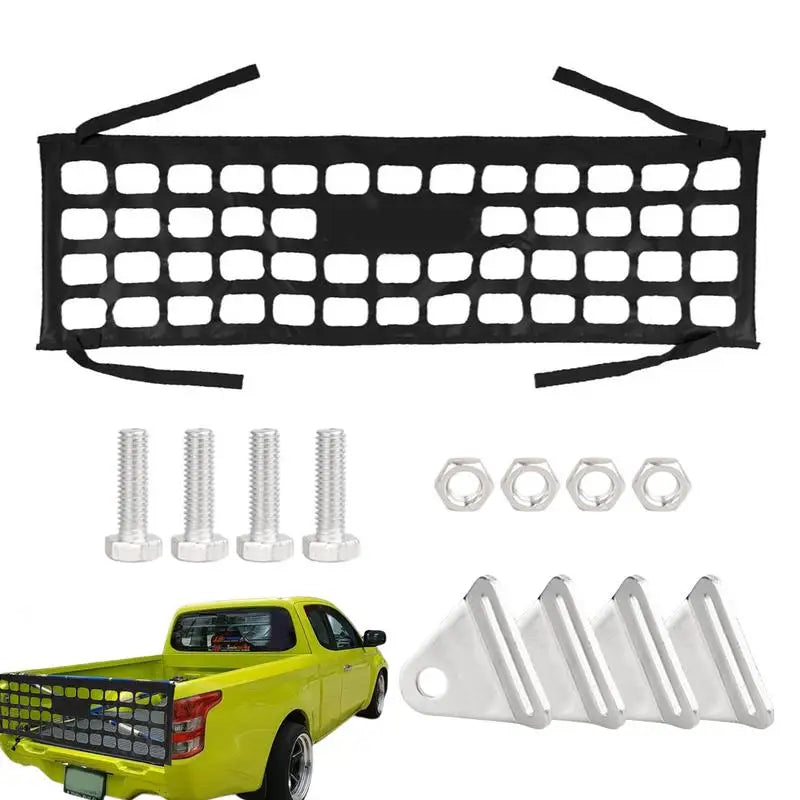 Cargo Net Heavy Duty Stretchable Nylon Storage Net Mesh