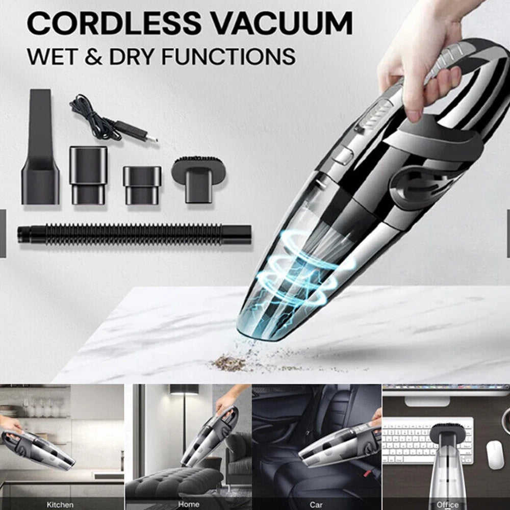 Wireless Handheld Vacuum Cleaner USB Charging