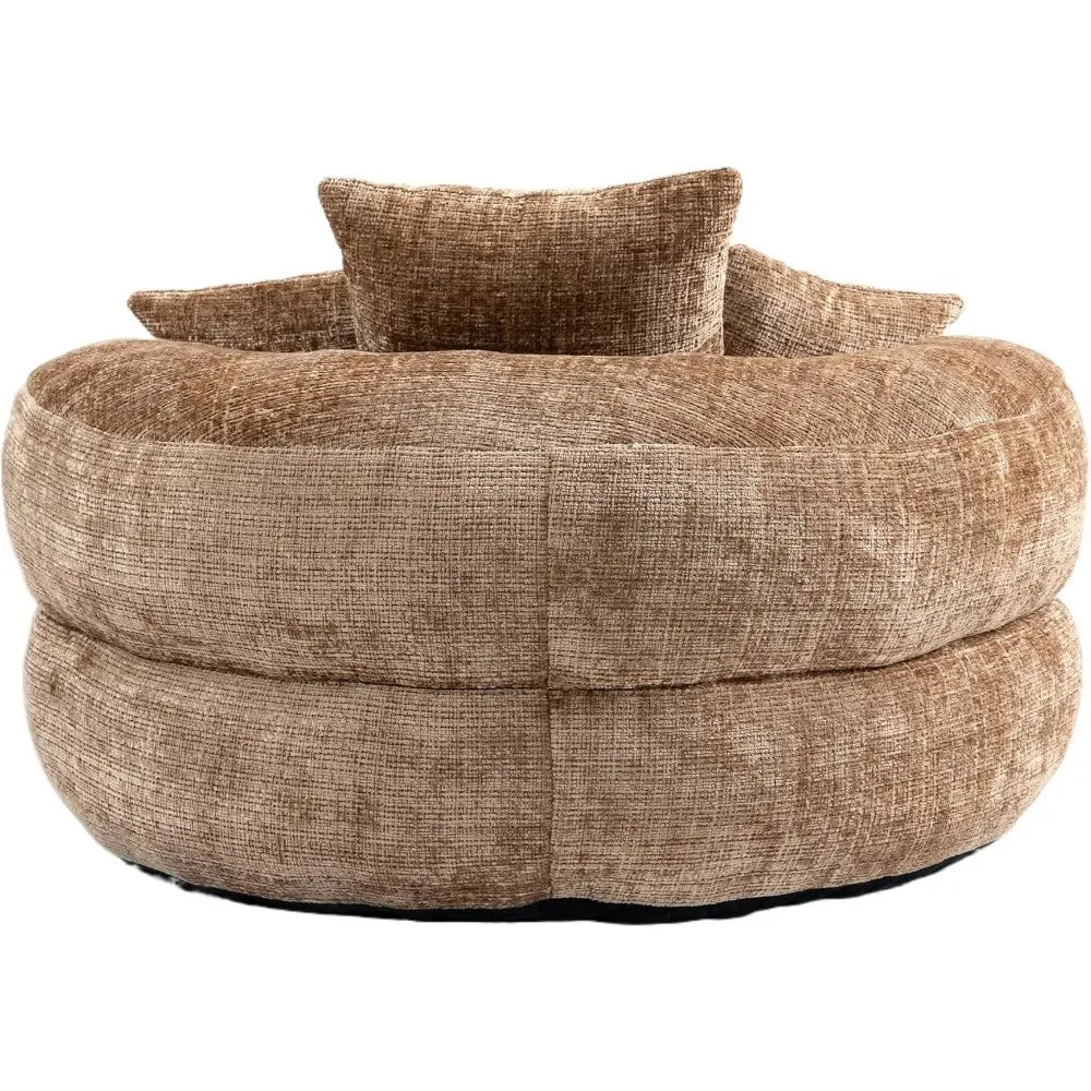 Bean Bag Chair Upholstery Lazy Lounger for Living Room