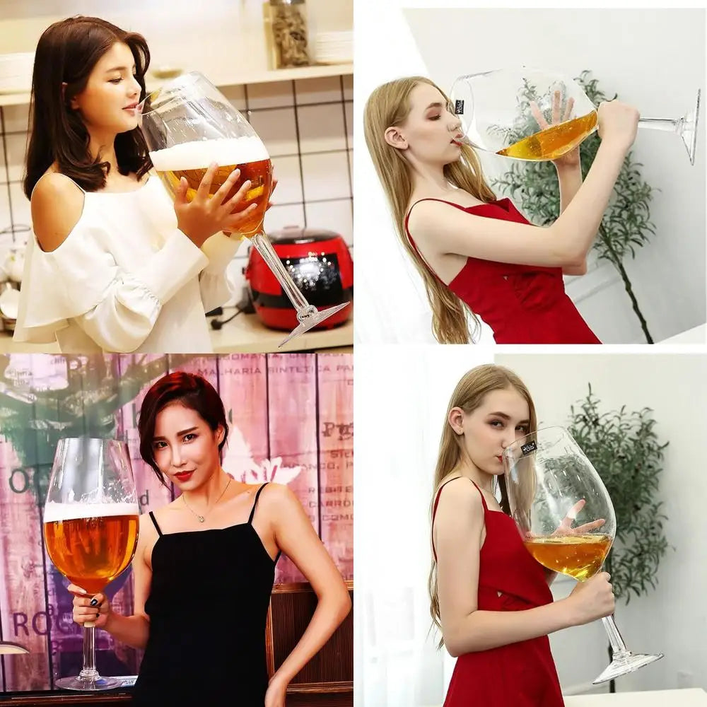 Extra Large 6500ml Goblet for Champagne, Beer, Wine