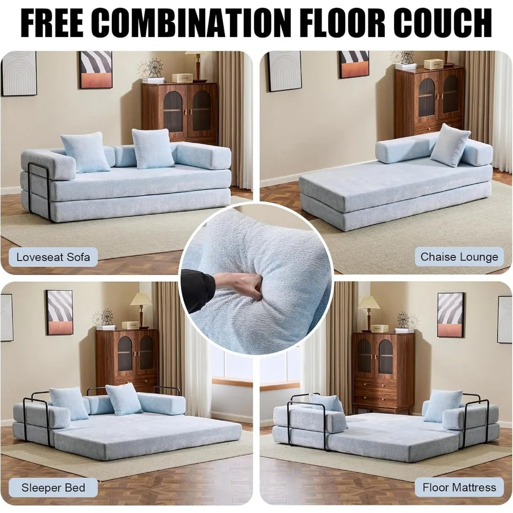Convertible Sleeper Sofa Bed