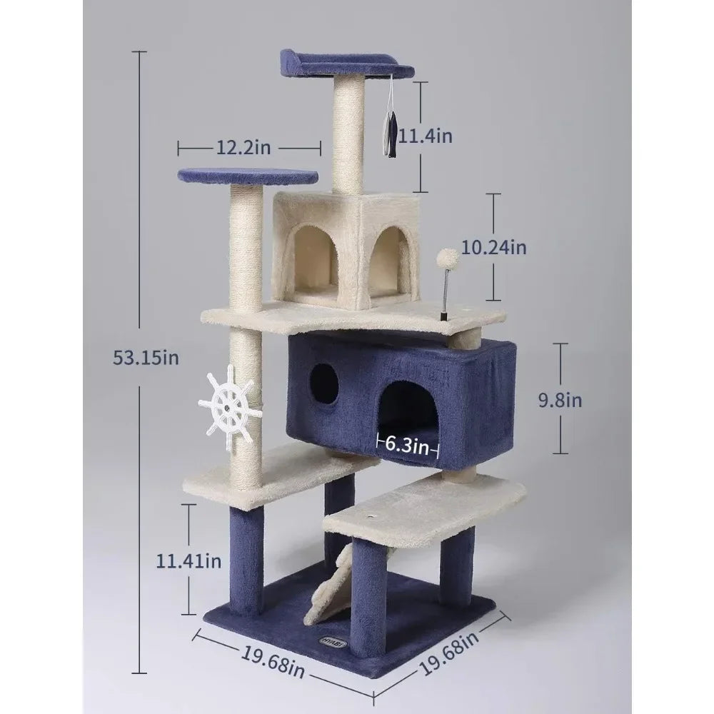 46.8 in Cat Tree Tower Condo