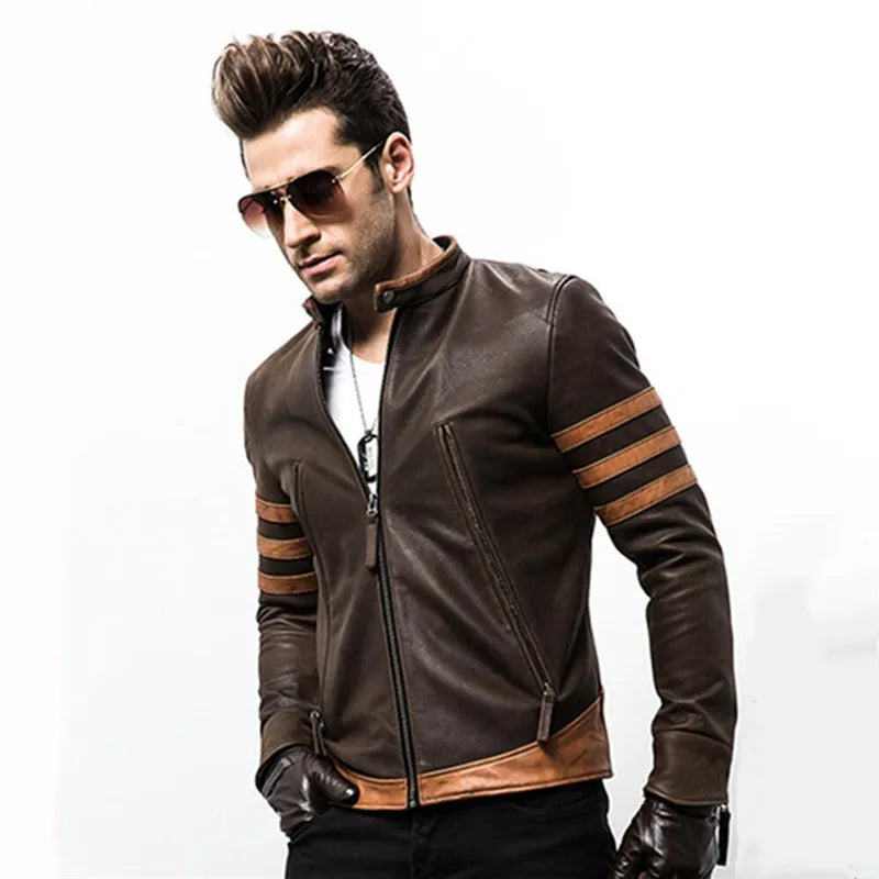 Men's Zipper Wolverine Logan Bomber Jacket