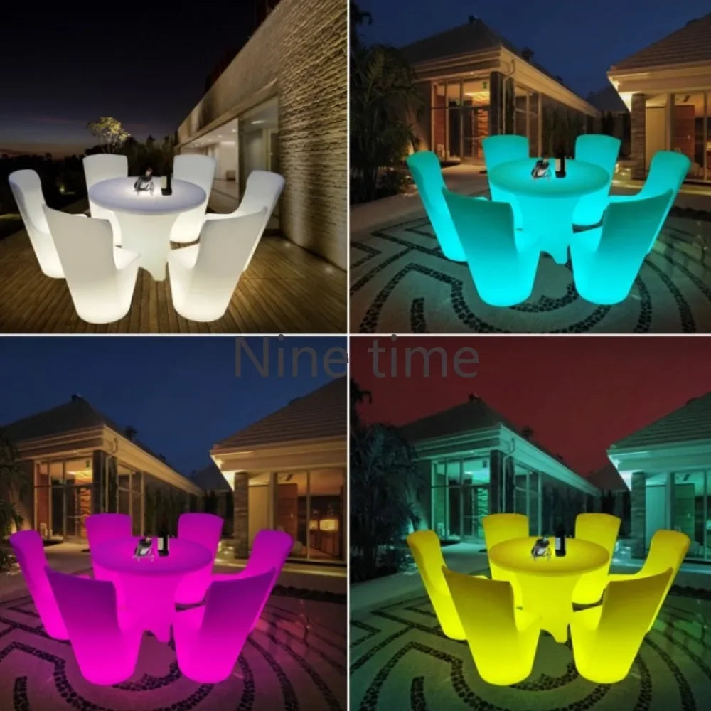 Led Tables For Bar Dining Kitchen
