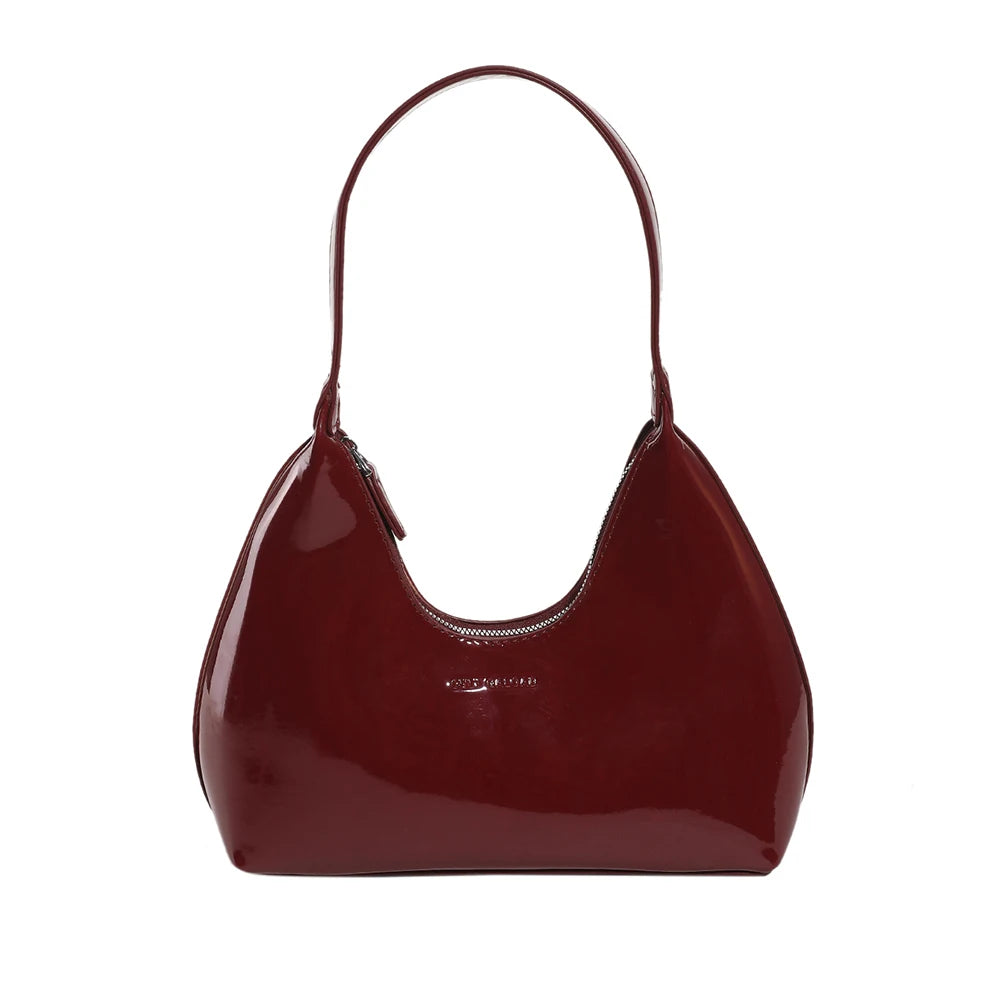 Patent Leather Tote Bag