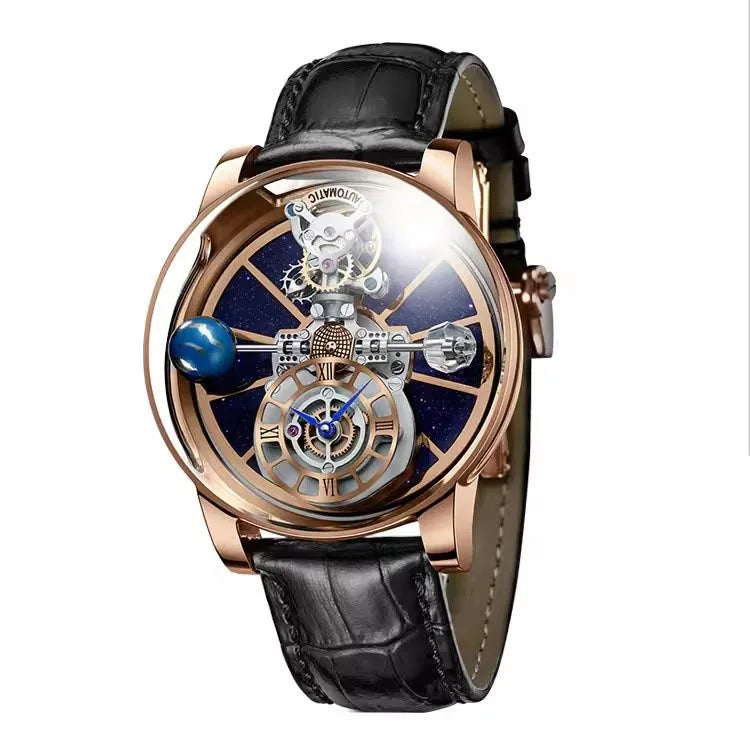 Transparent Design Celestial Quartz Men's Watch