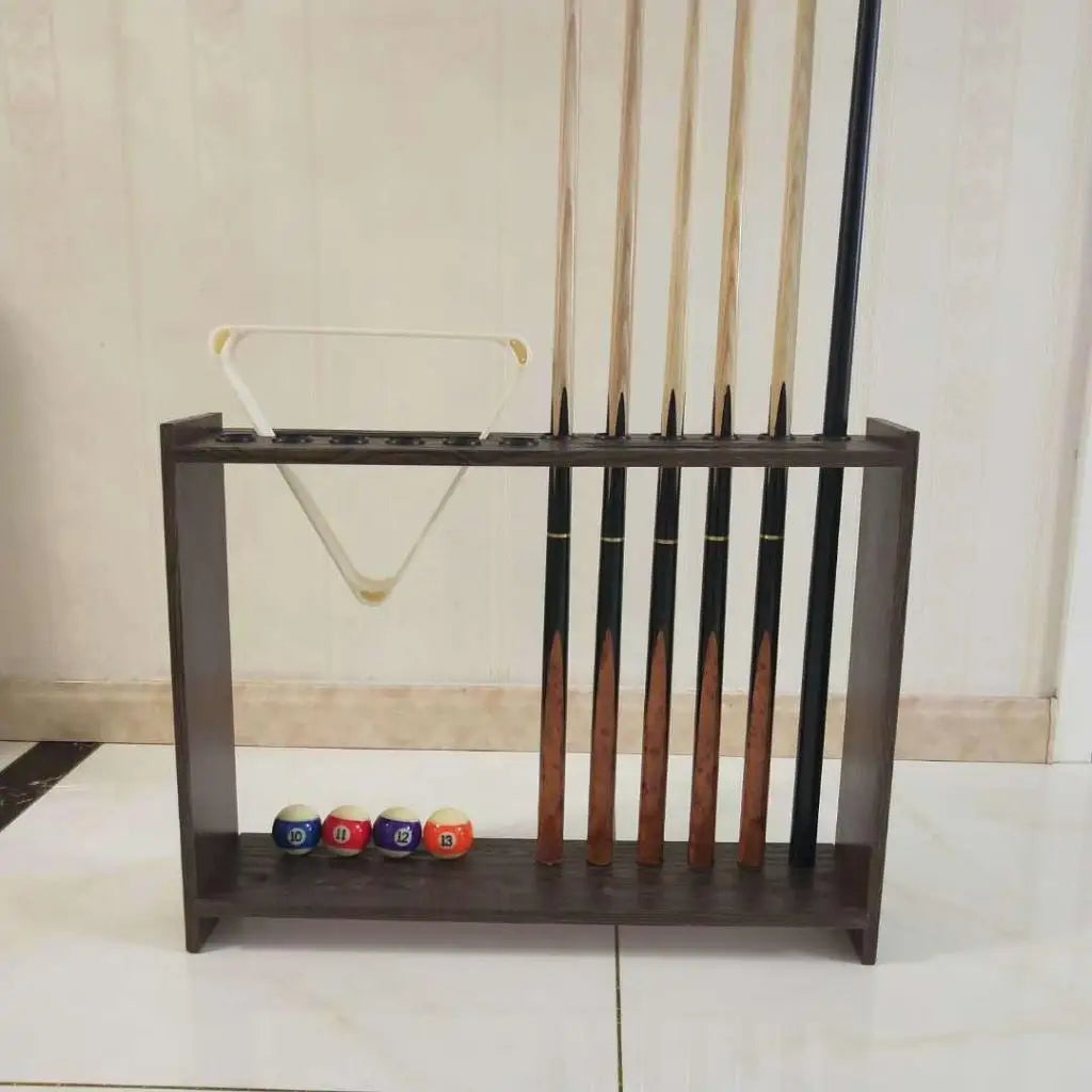 Portable Billiards Pool Stick Rack Holder Floor Stand