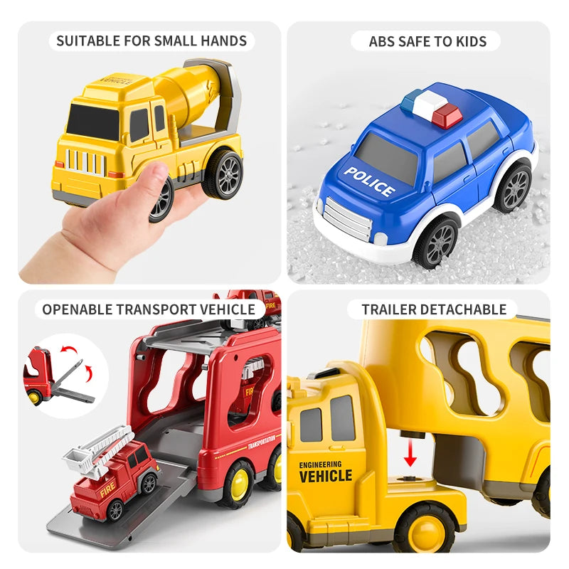 Diecast Carrier Truck Toy