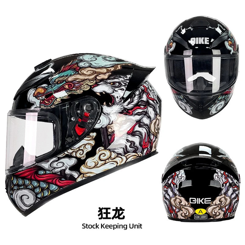 DOT Unisex Motorcycle Full Helmet