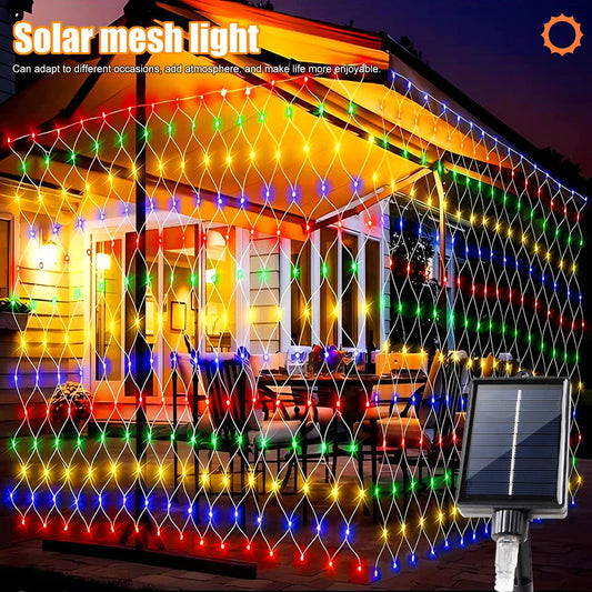 9.8*6.6Ft Solar Waterproof Garden Lights for Patio