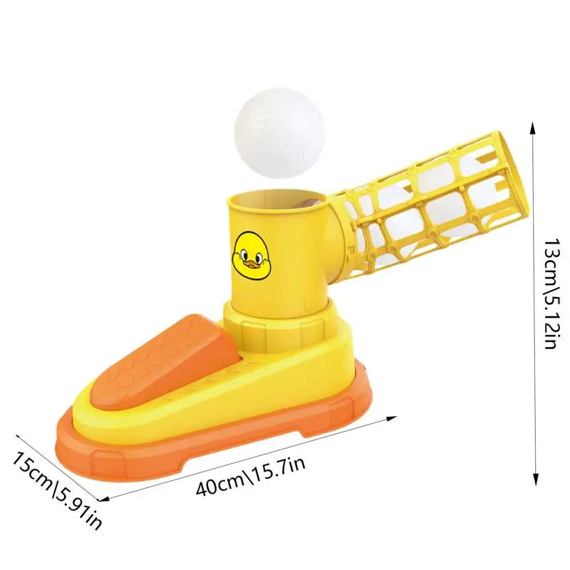 Baseball Pitching Machine For Children With Bat And 3 Baseballs